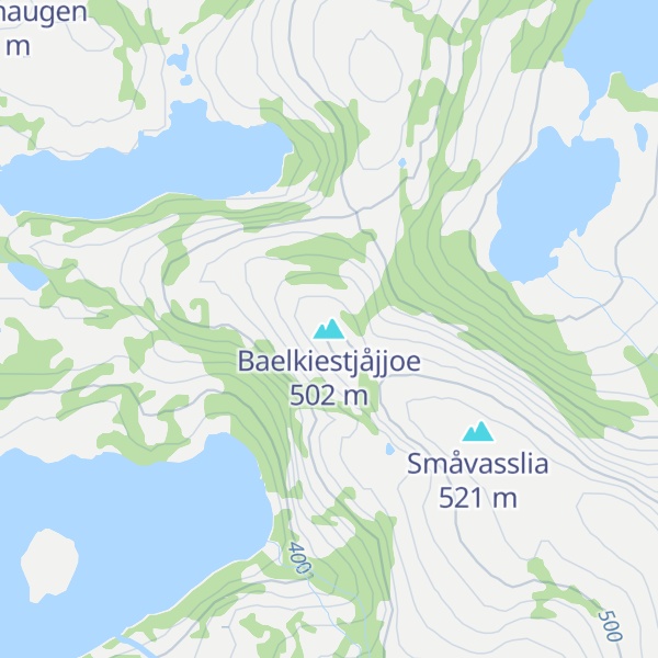 Map of Baelkiestjåjjoe