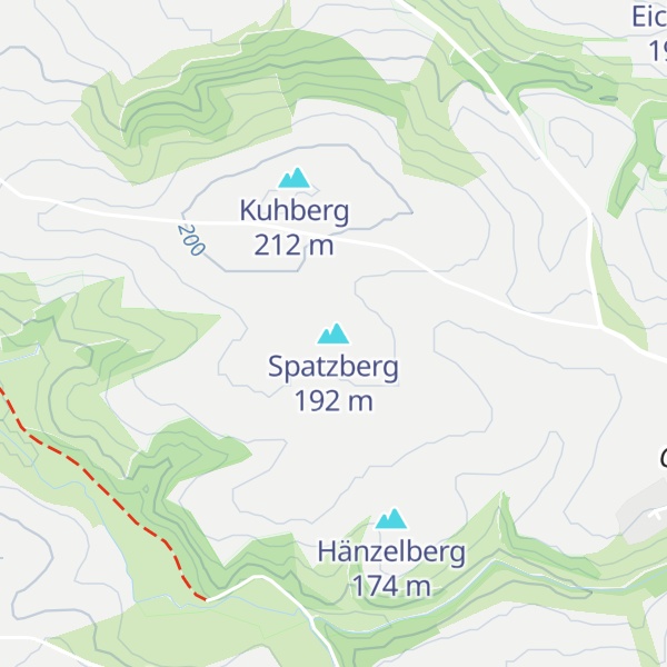 Map of Spatzberg