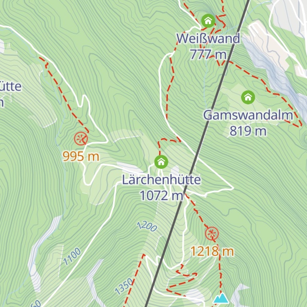 Map of Bartlhütte