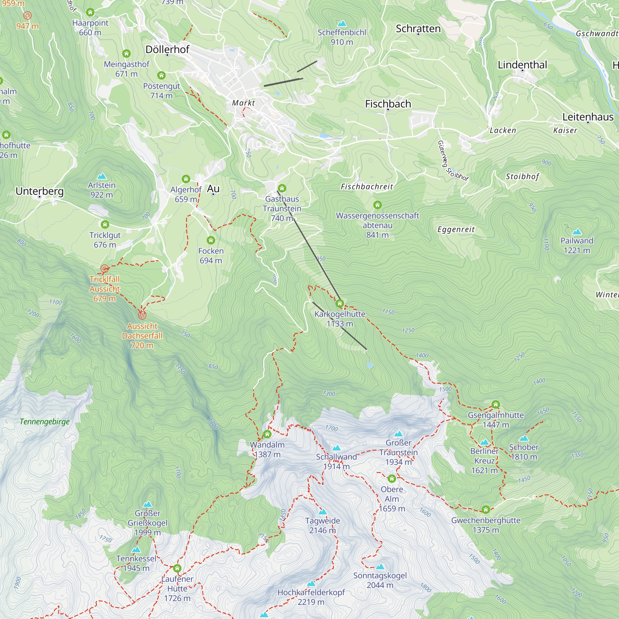 Karalm map