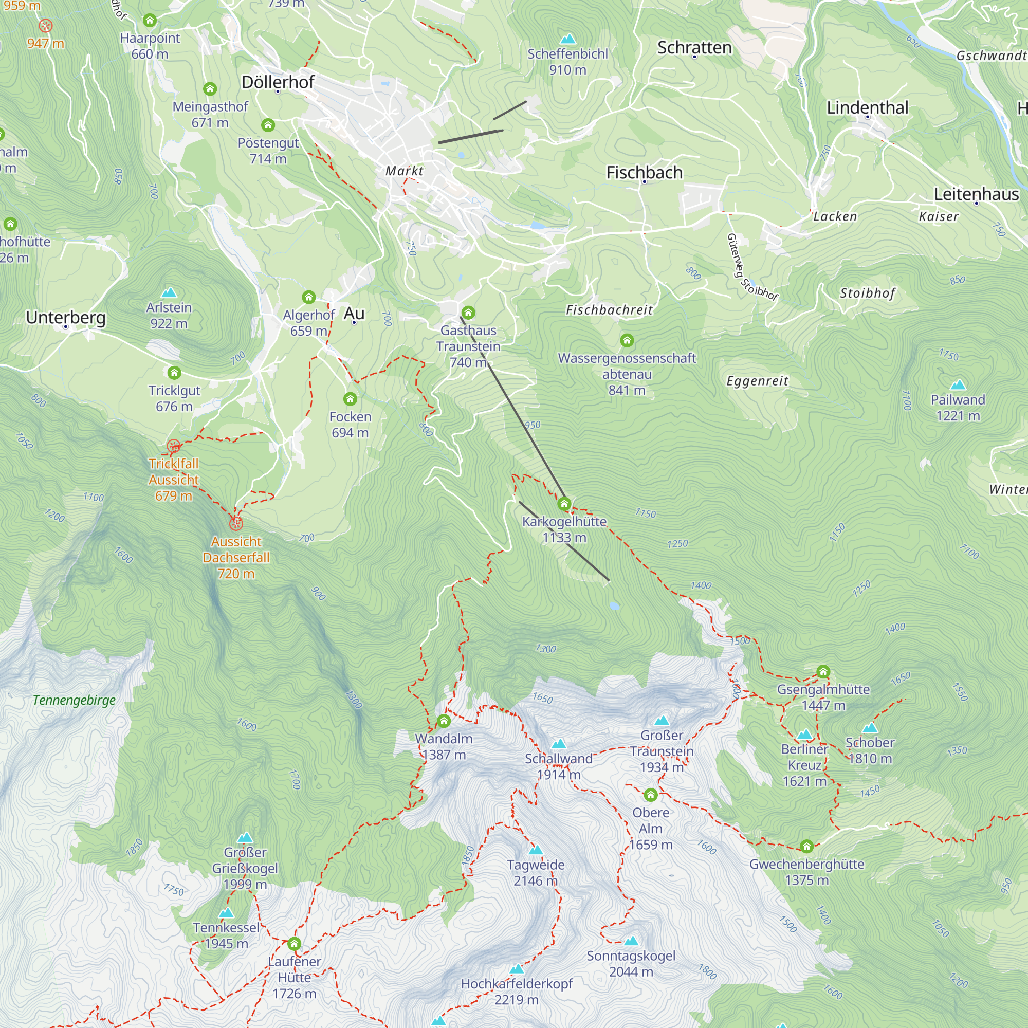 Karalm map