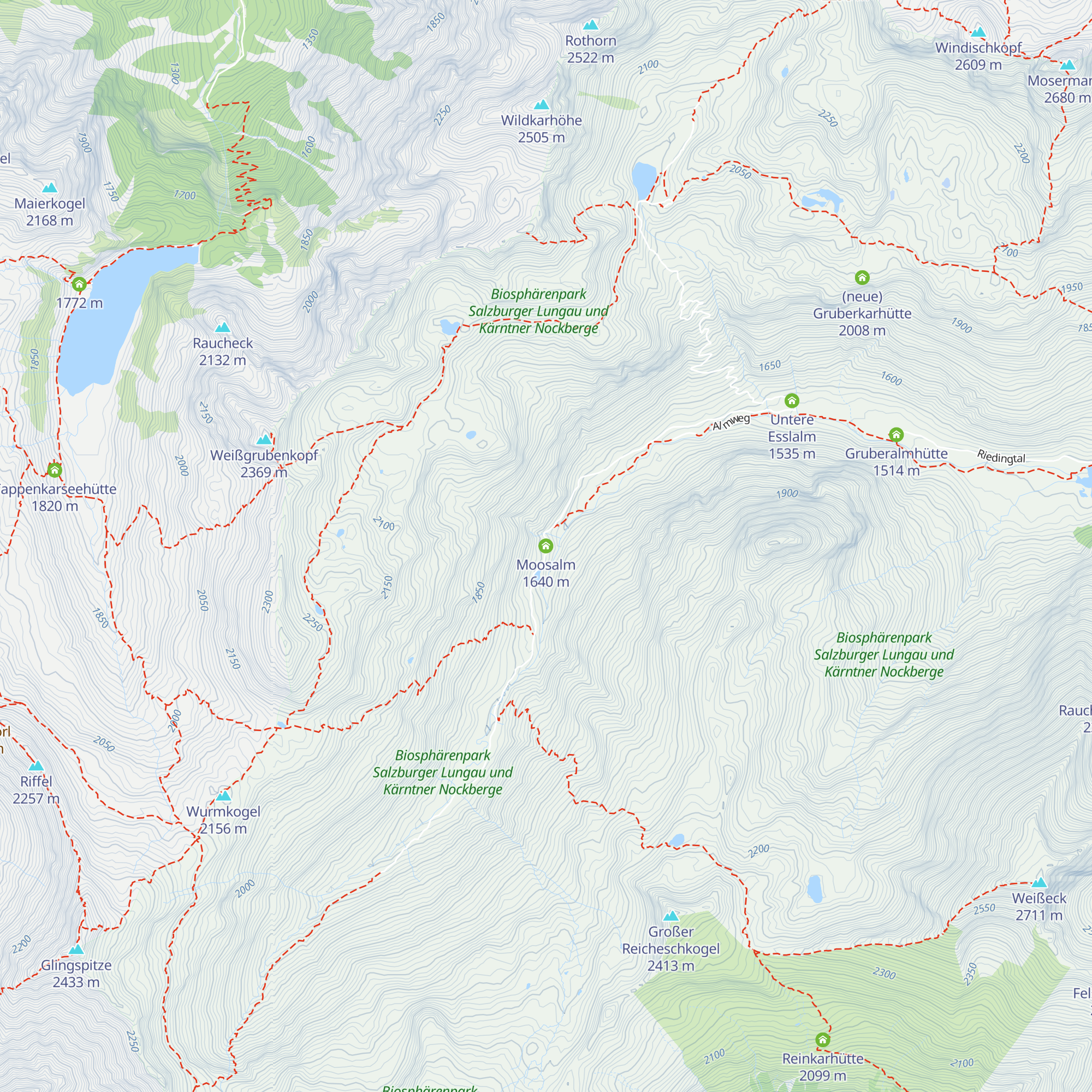 Moosalm map