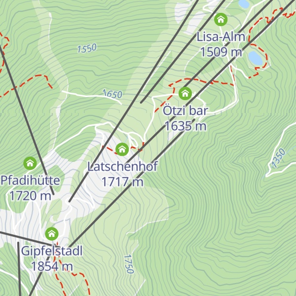 Map of Hofalm