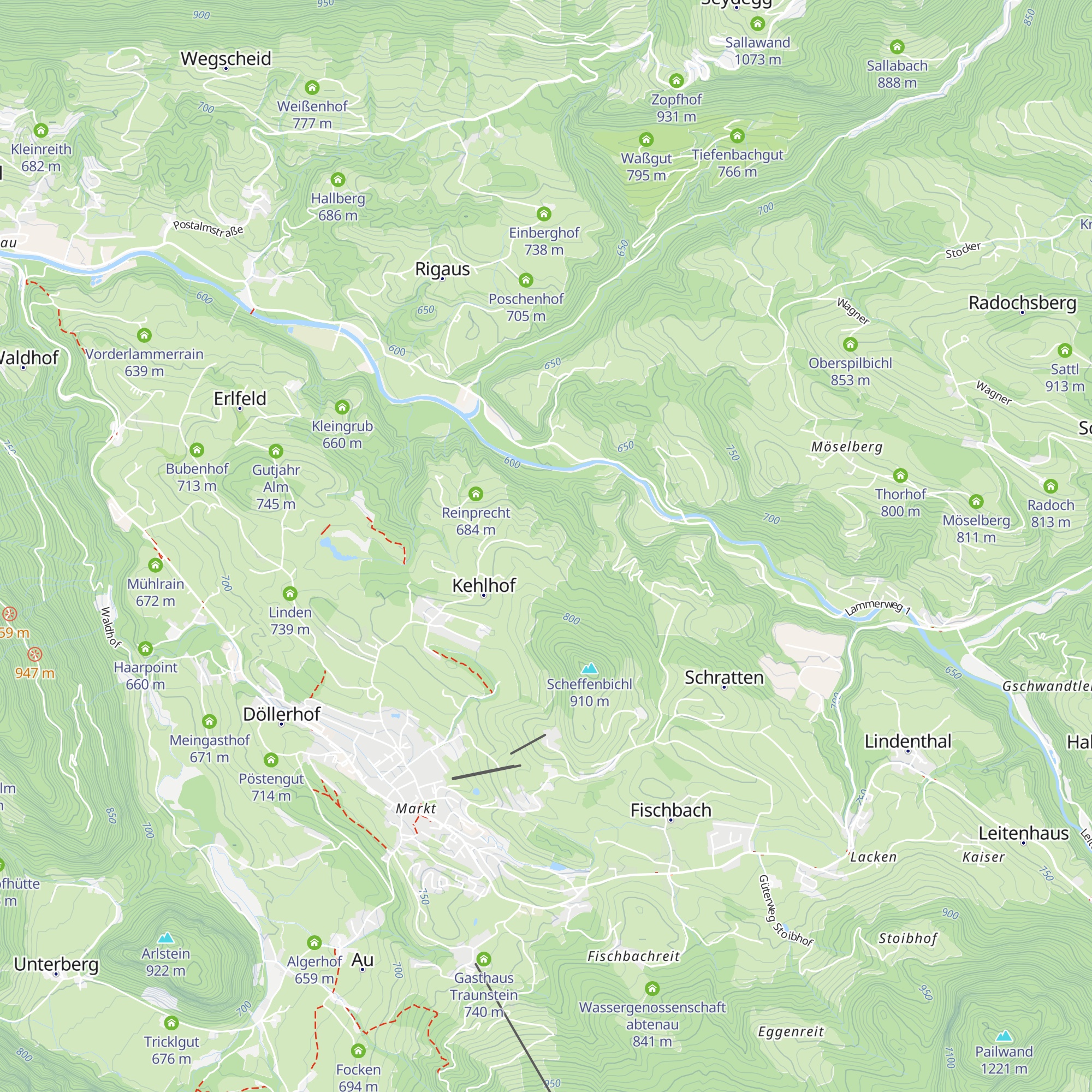 Brandbichlhof map