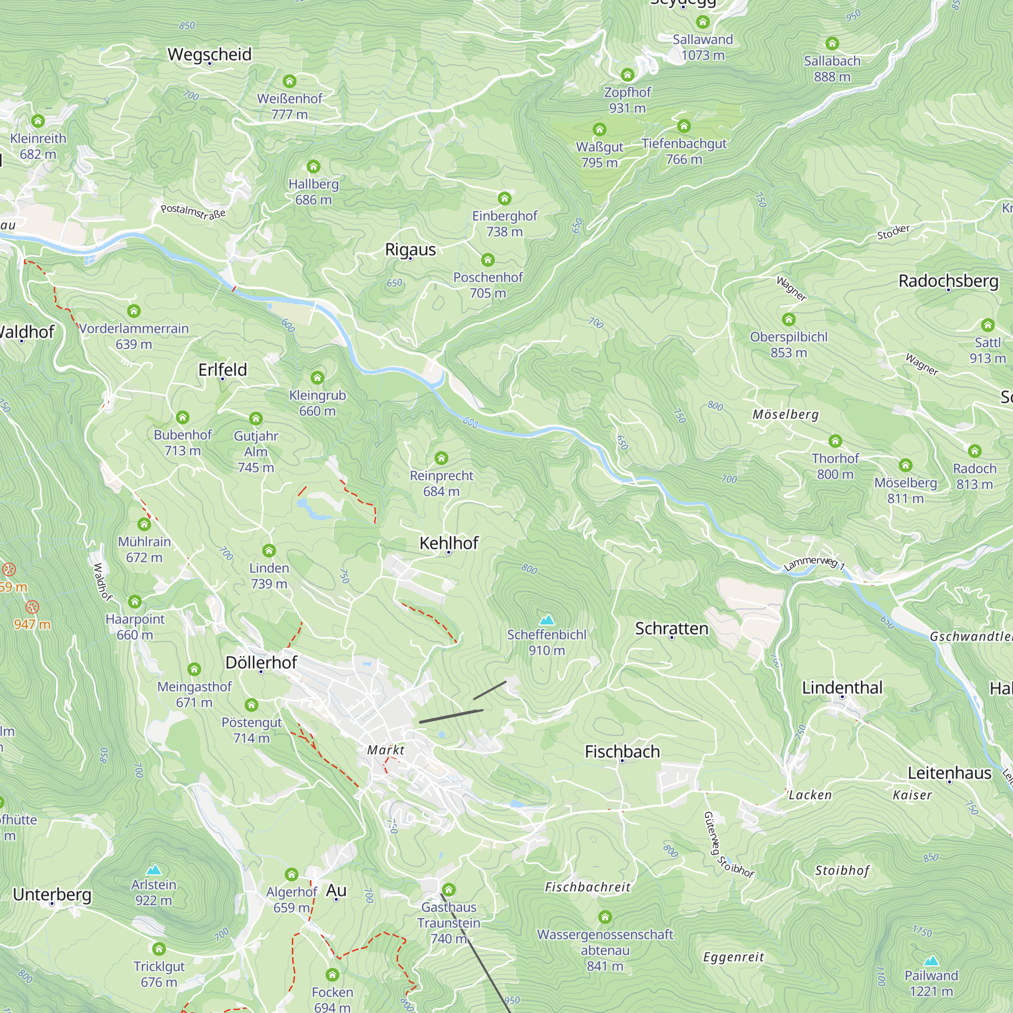 Brandbichlhof map