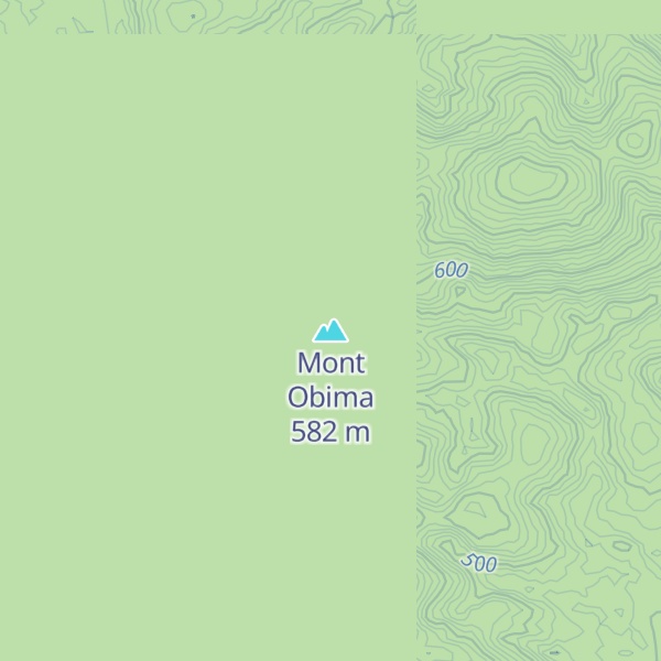 Map of Mont Obima