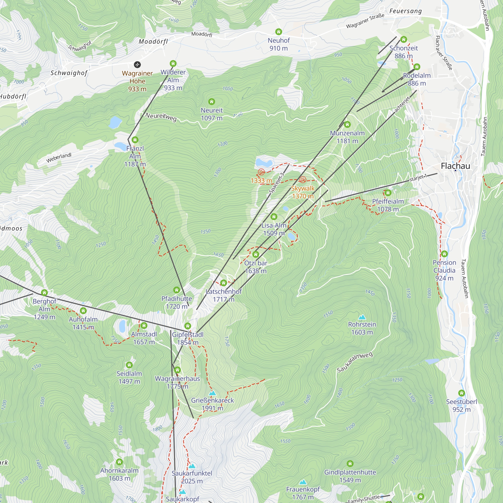 Birkhahnalm map