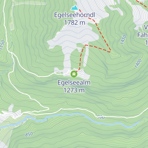 Map of Egelseealm