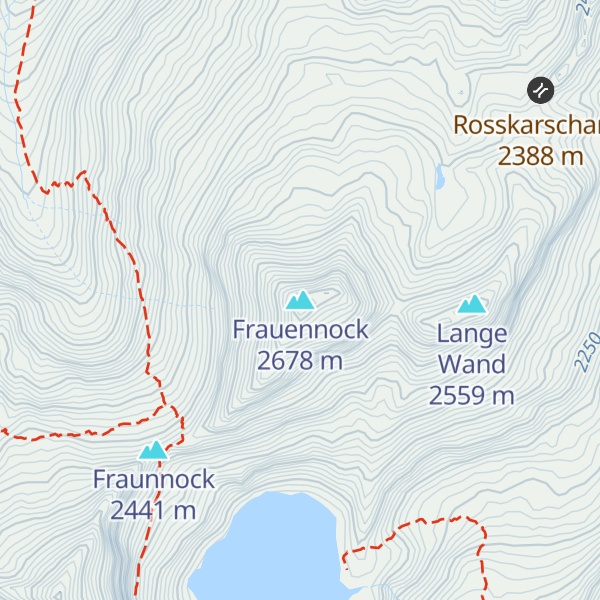 Map of Frauennock