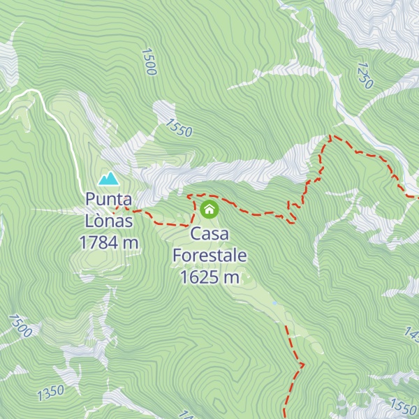 Map of Casa Forestale