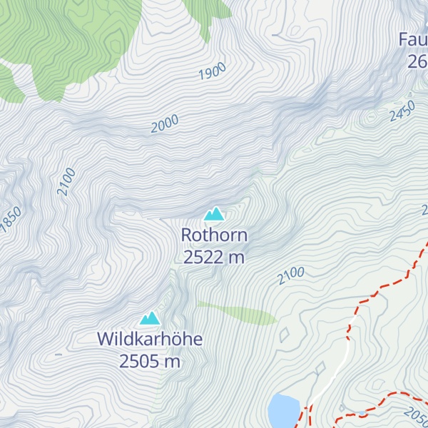 Map of Rothorn