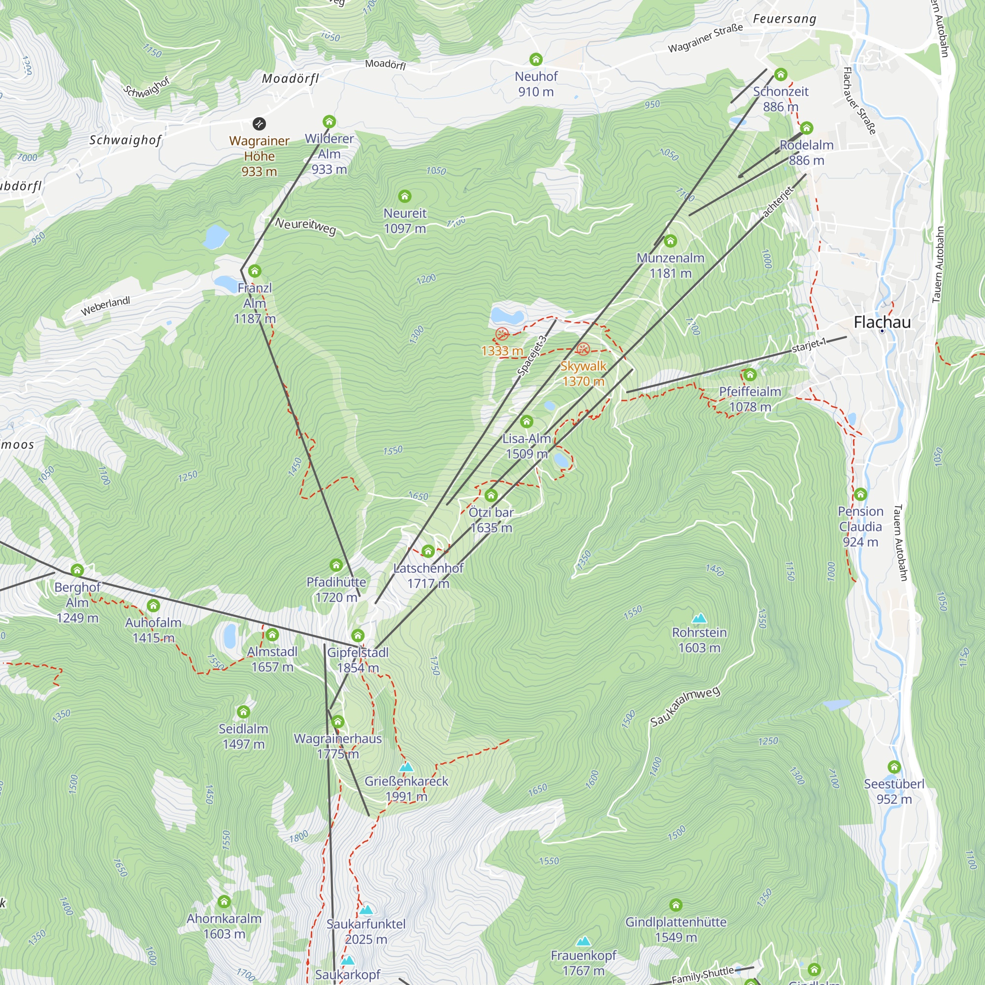Ansitz map