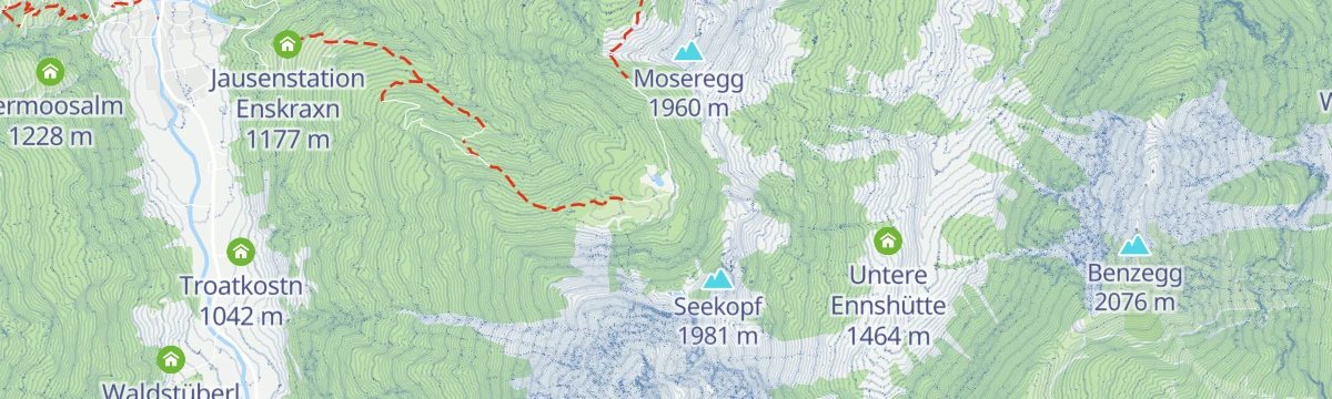 Map of the start of (E-)Bike & Hike Regenerationsmomente zum Blauen See
