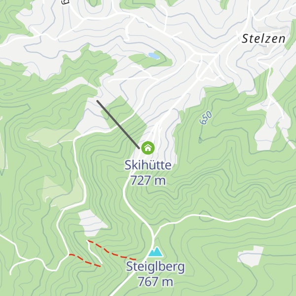 Map of Skihütte