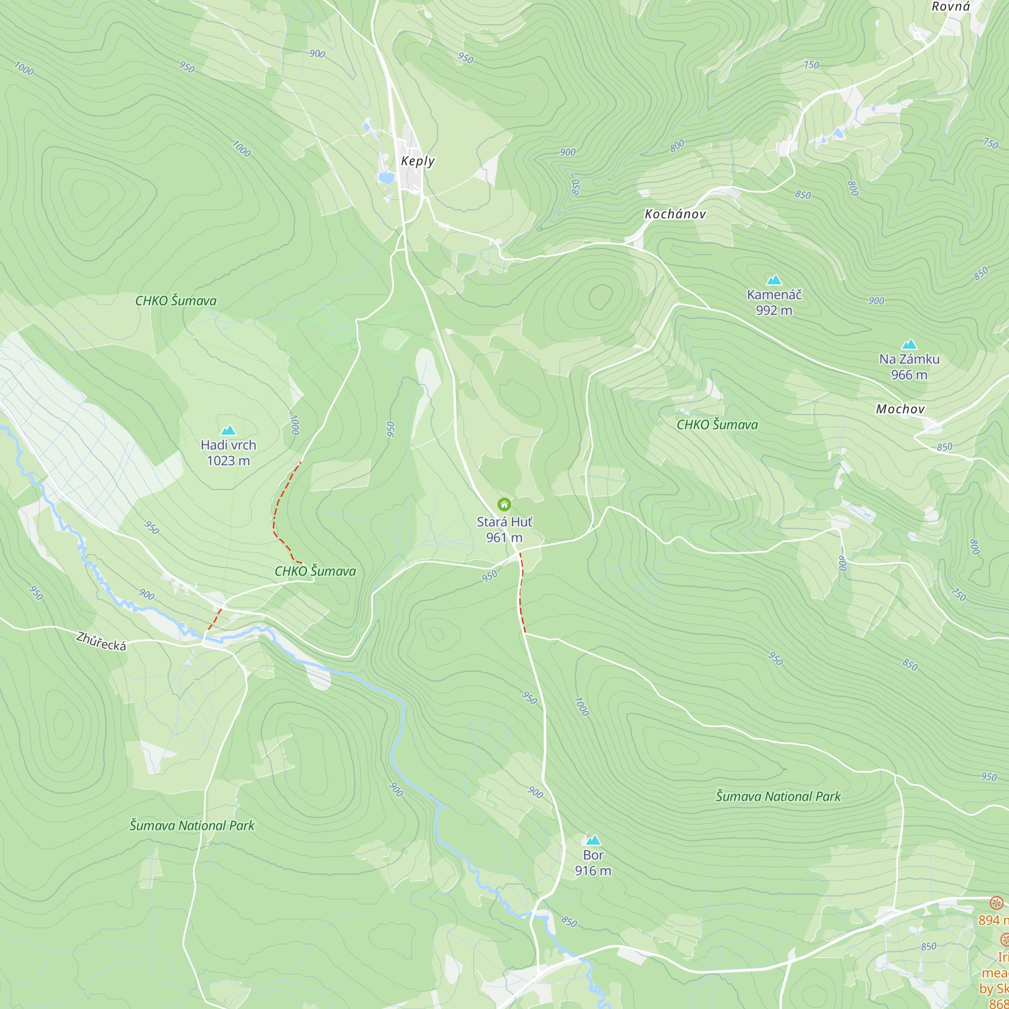 Stará Huť map