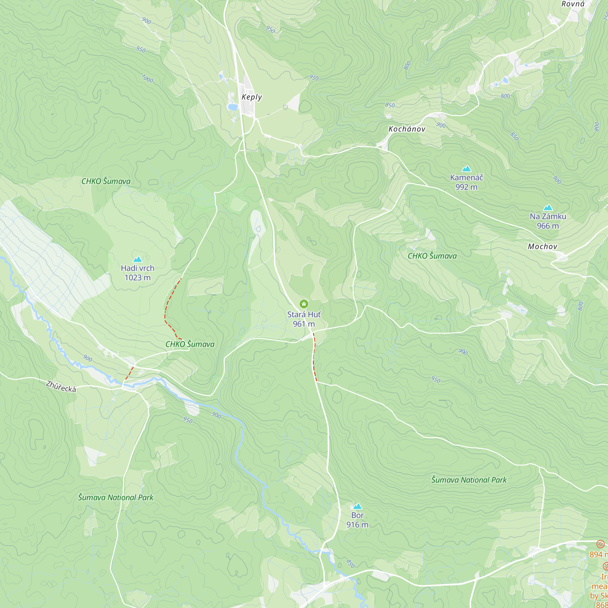 Stará Huť map