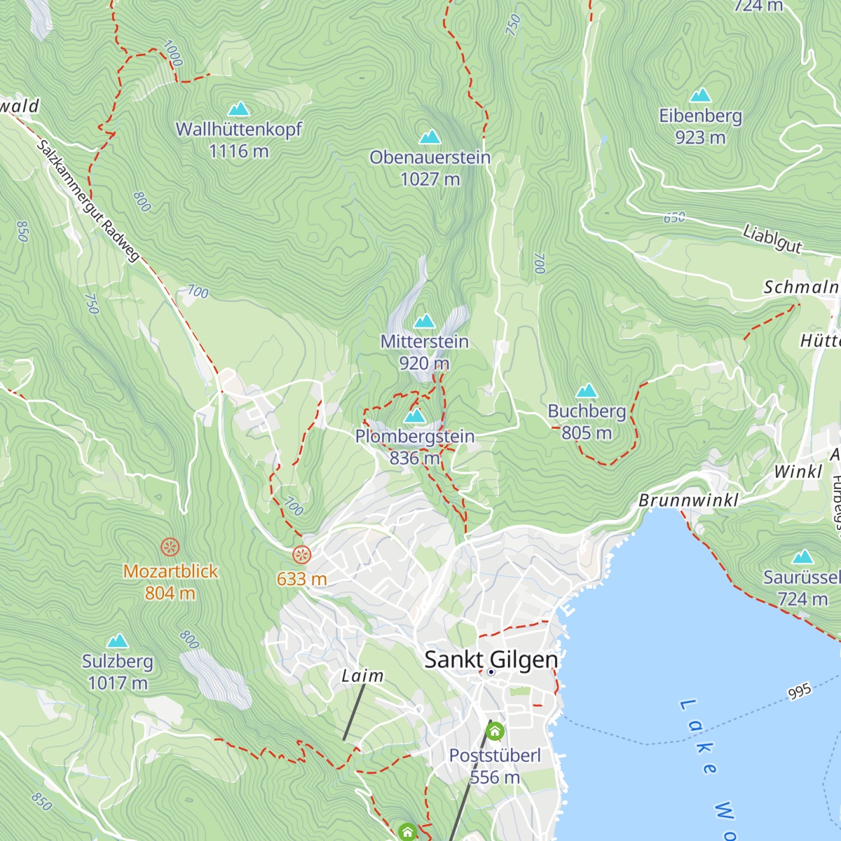 Plomberghütte map
