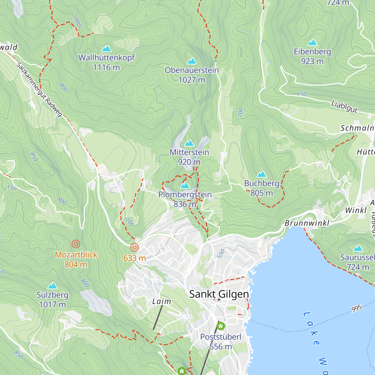 Plomberghütte map