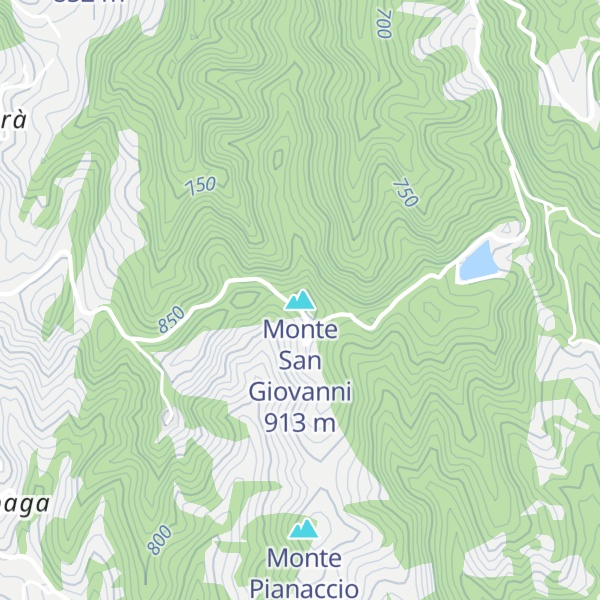 Map of Monte San Giovanni