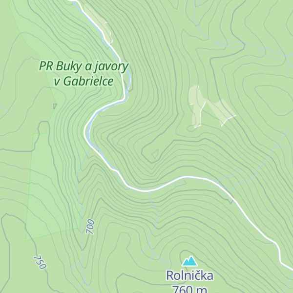 Map of Lesní masiv