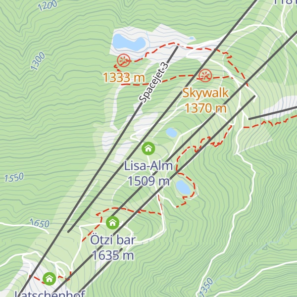 Map of Lisa-Alm