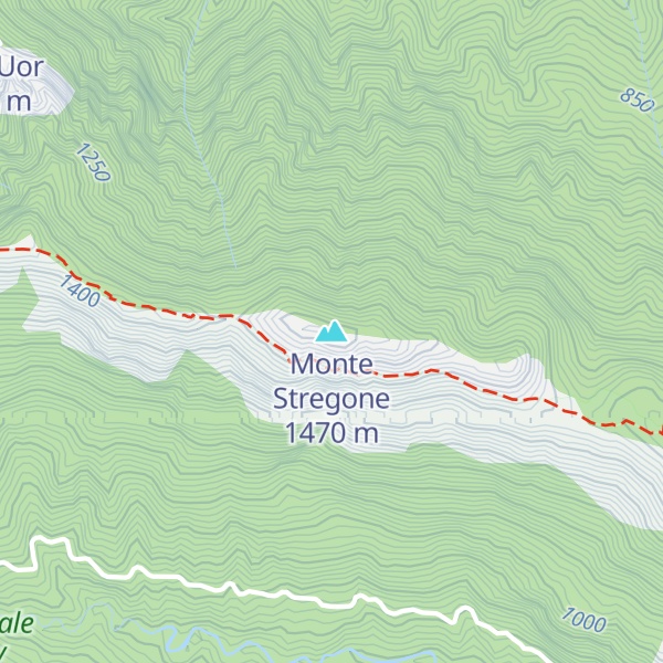 Map of Monte Stregone