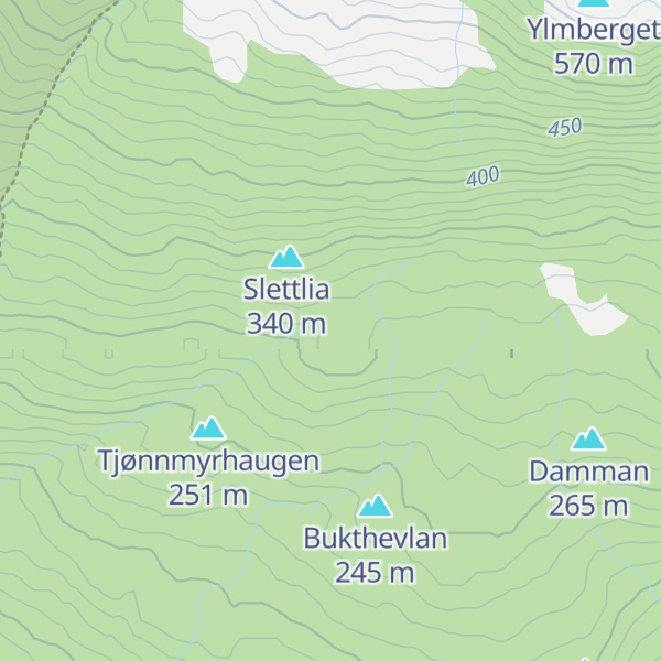 Map of Storhaugen