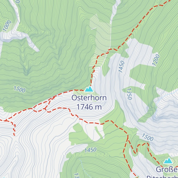 Map of Osterhorn