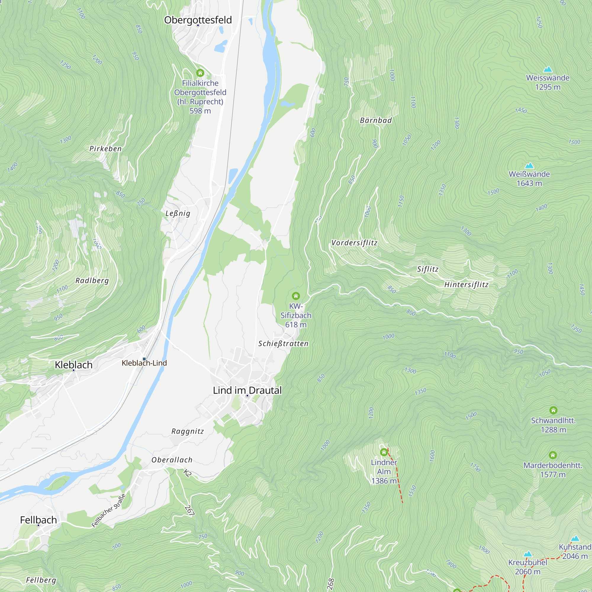 KW-Sifizbach map