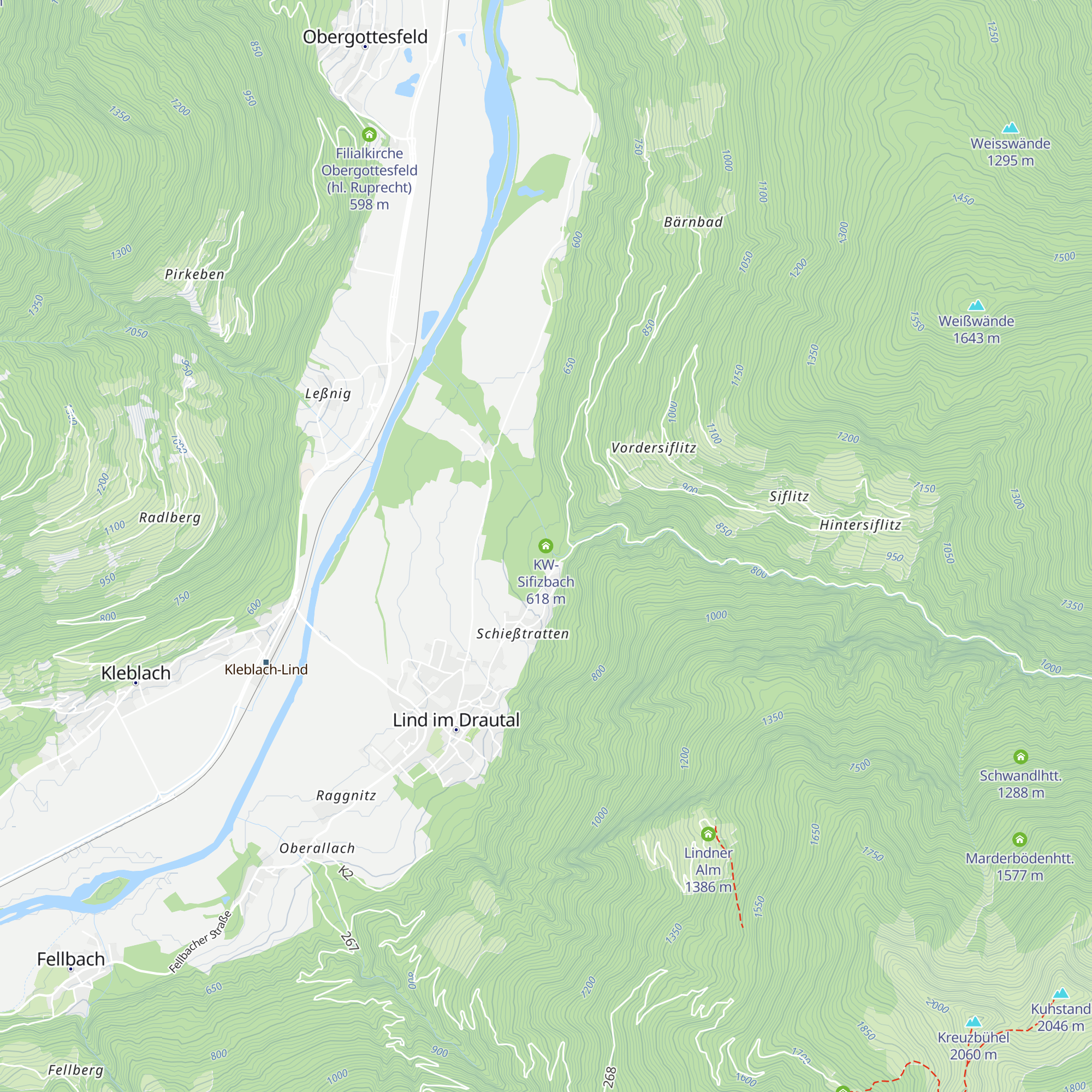 KW-Sifizbach map