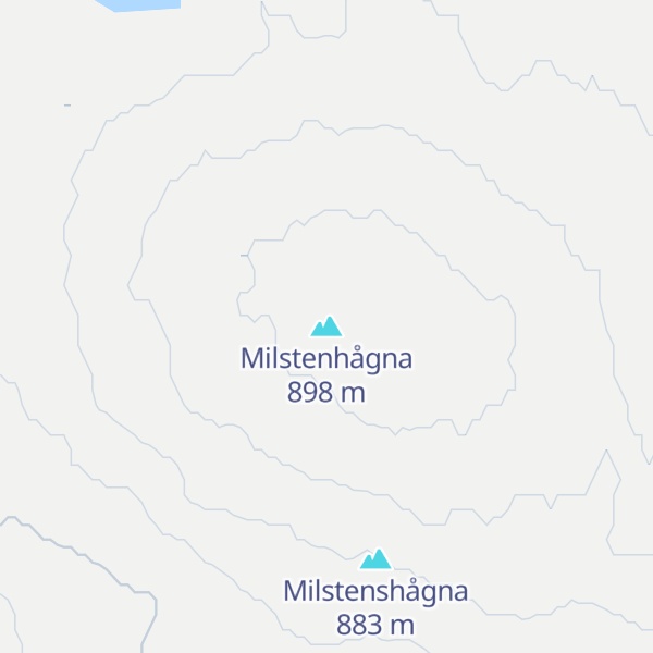 Map of Milstenhågna