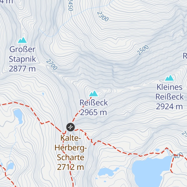 Map of Reißeck