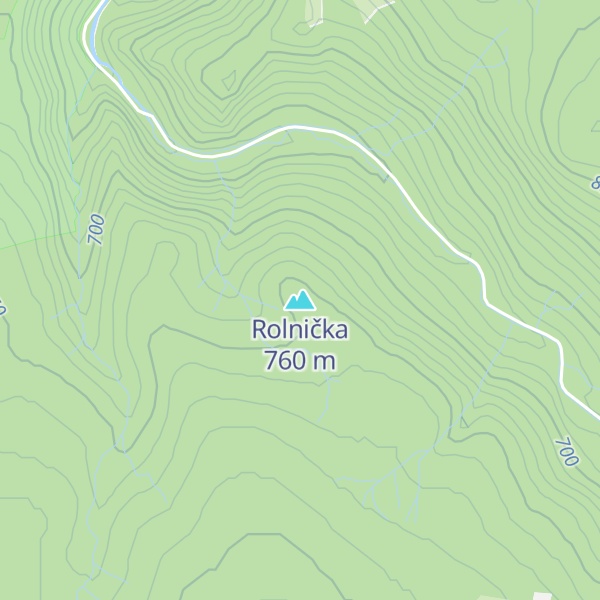 Map of Rolnička