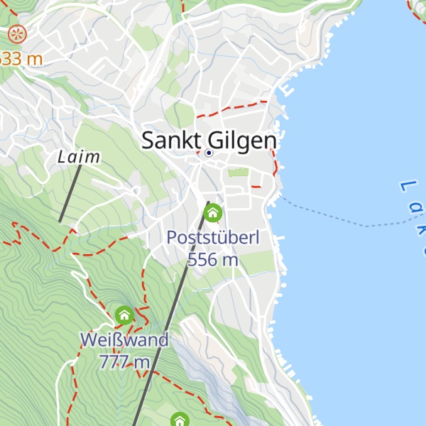 Map of Poststüberl