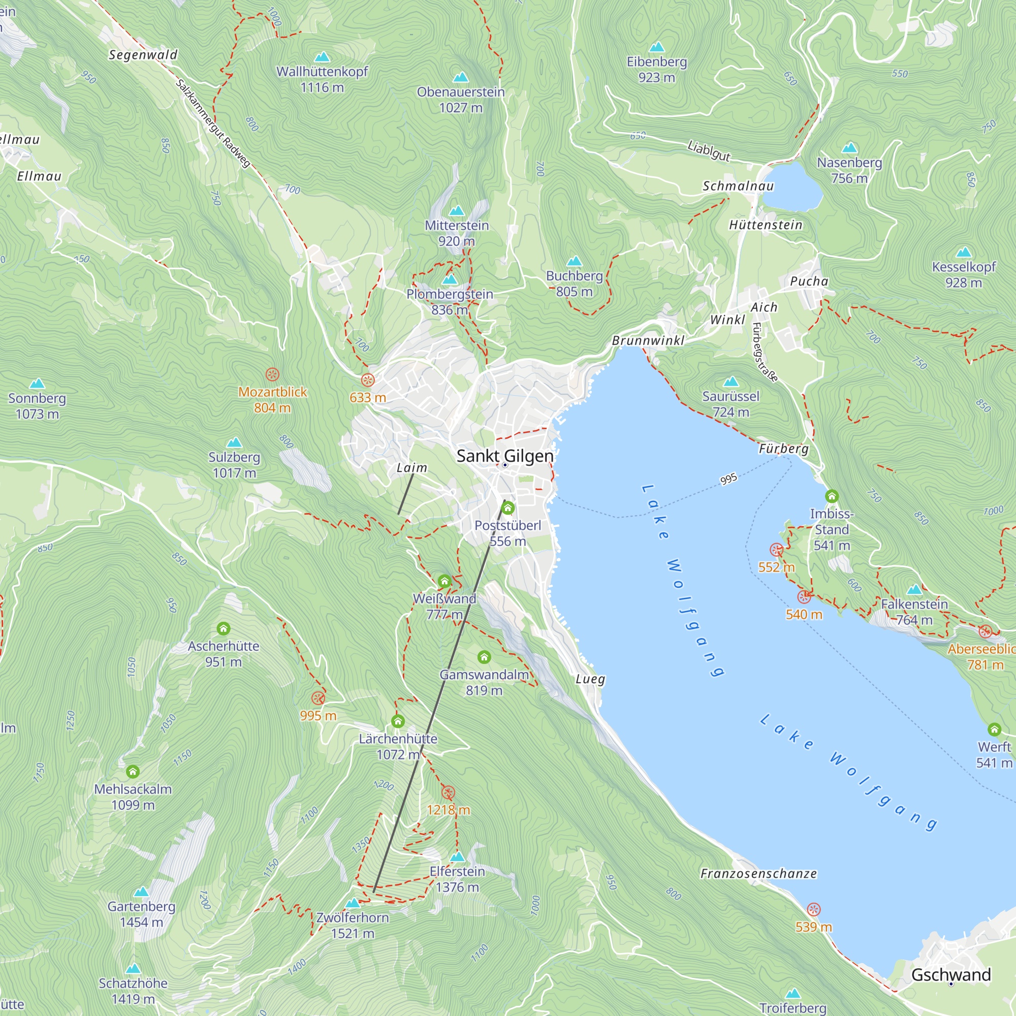 Poststüberl map