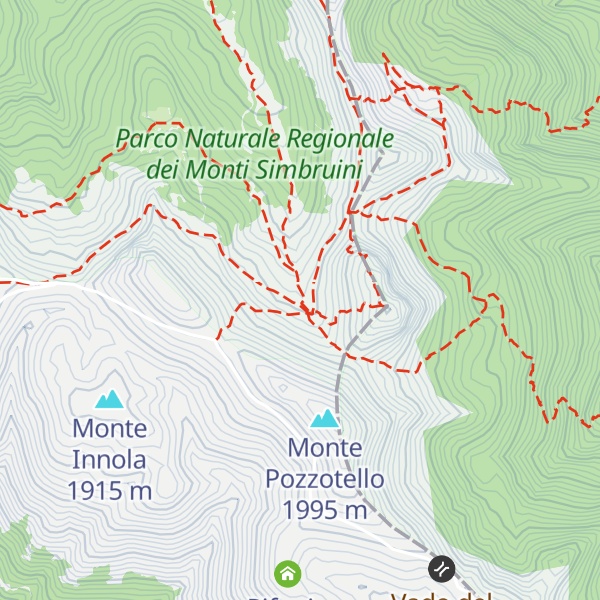 Map of Fonte del Pozzotello