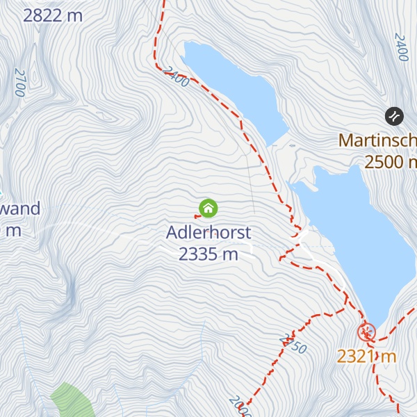 Map of Adlerhorst