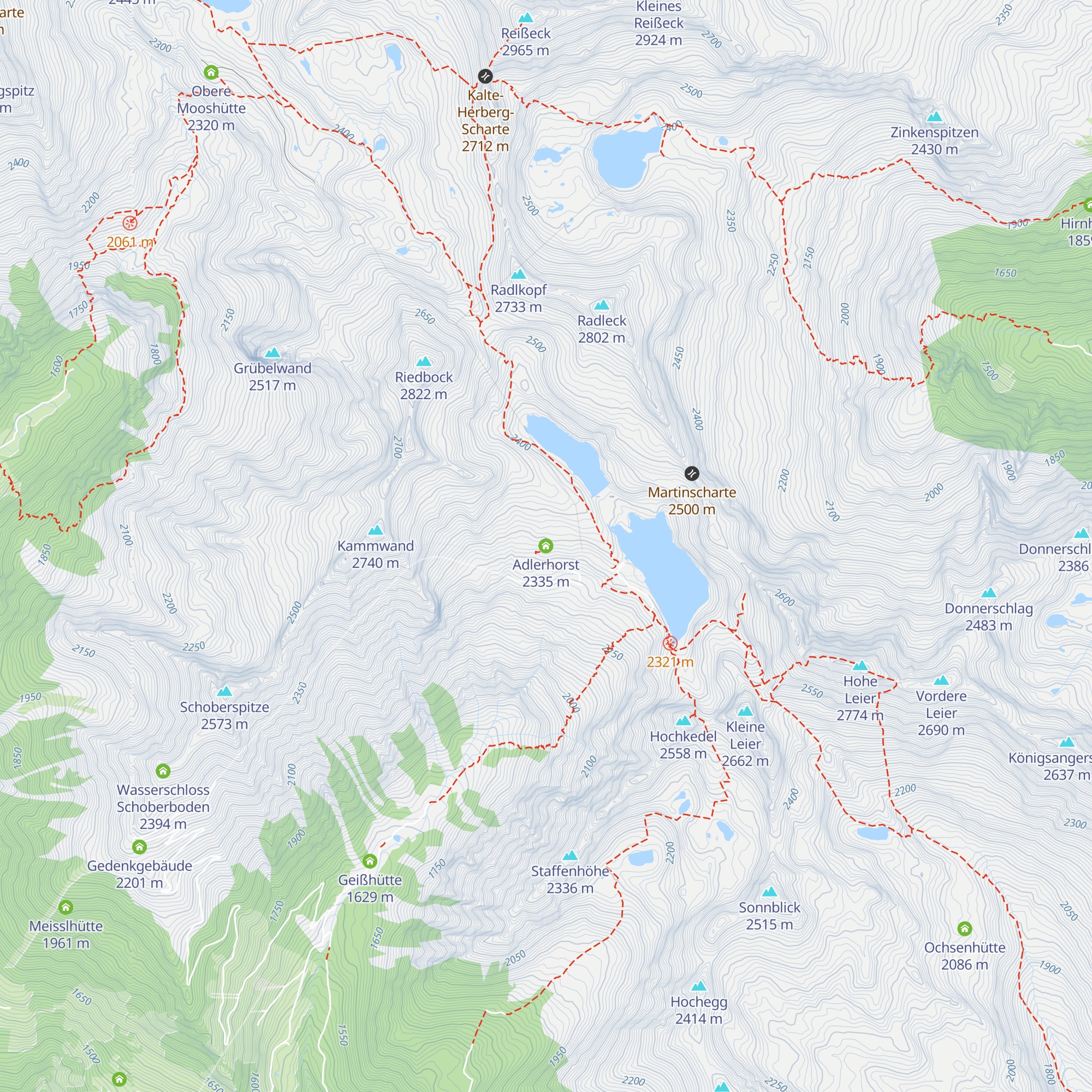 Adlerhorst map