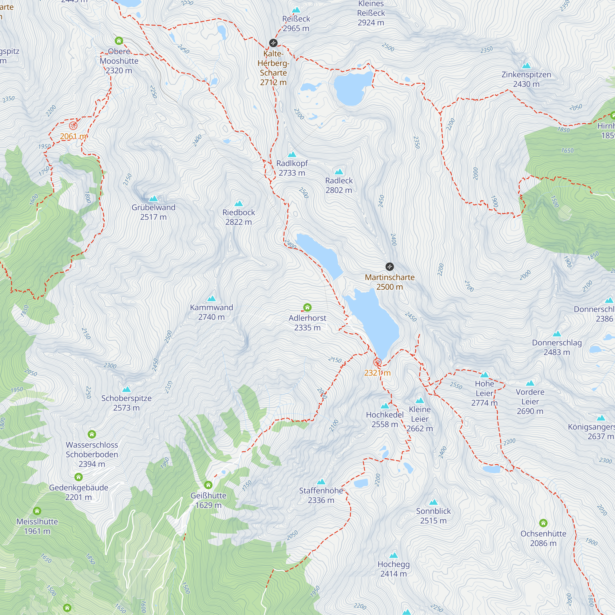 Adlerhorst map