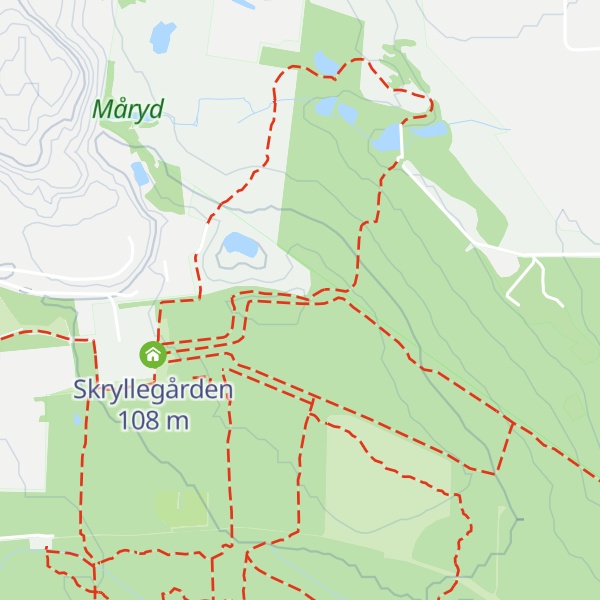 Map of Boks backe