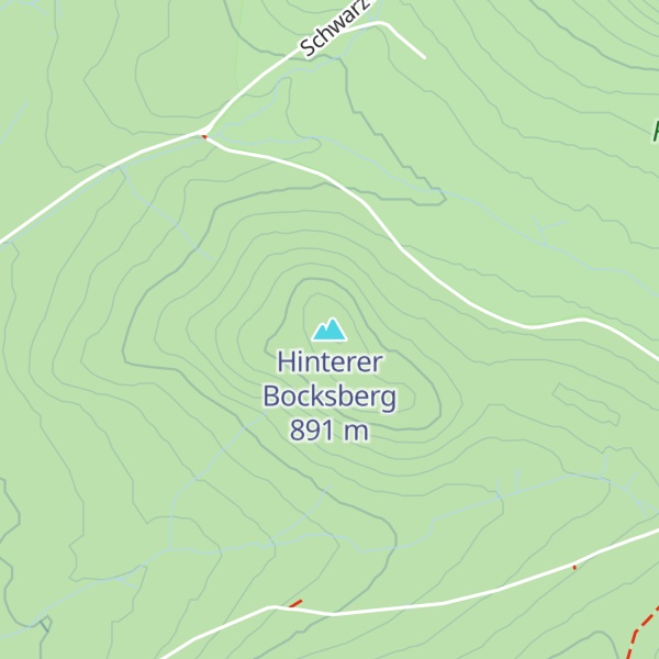 Map of Hinterer Bocksberg