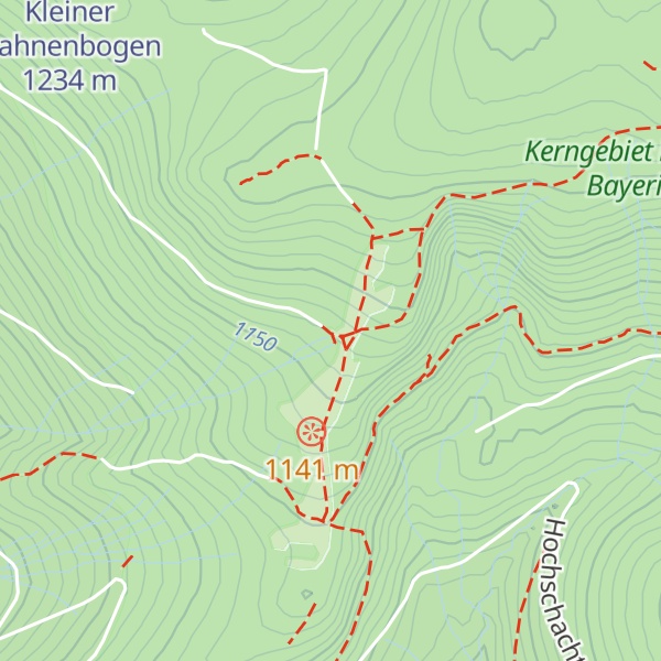 Map of Diensthütte Lindbergschachten