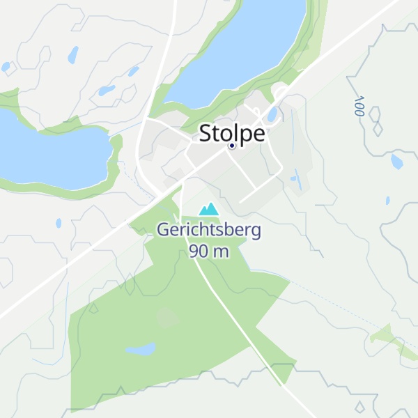 Map of Gerichtsberg