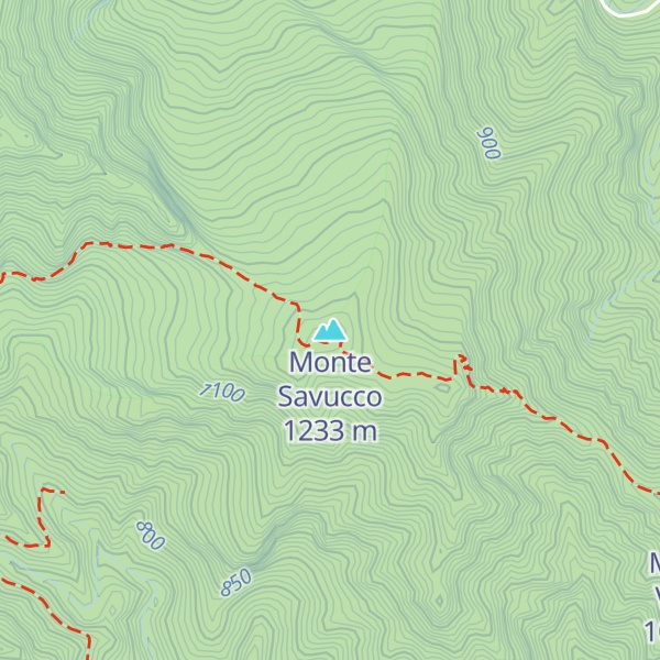 Map of Monte Savucco