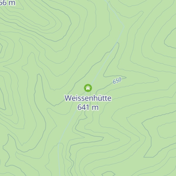 Map of Weissenhütte