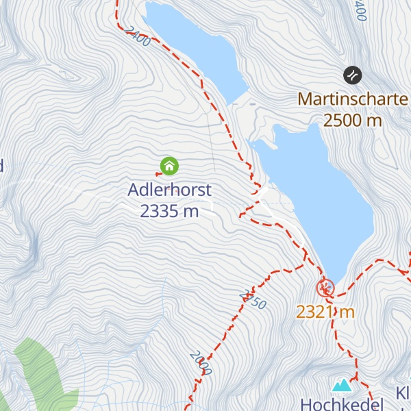 Map of Bergrestaurant & Hotel Reisseck