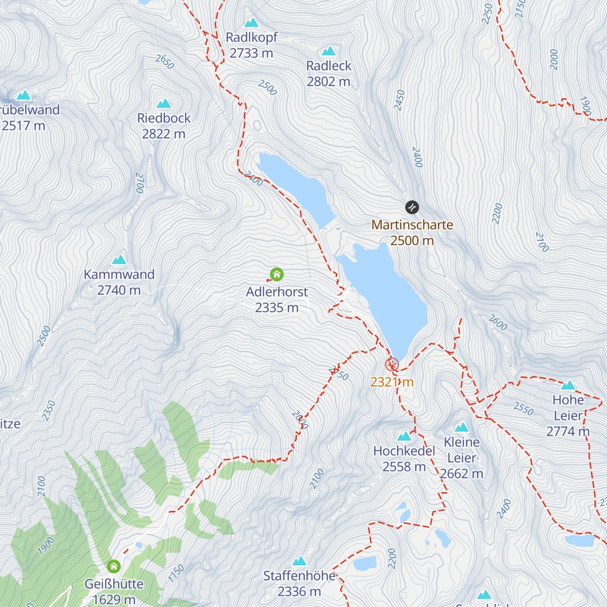 Bergrestaurant & Hotel Reisseck map
