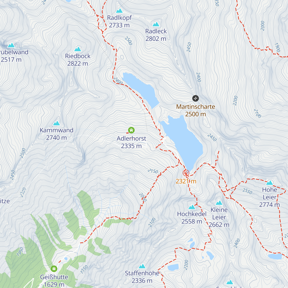 Bergrestaurant & Hotel Reisseck map