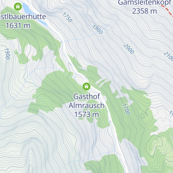 Map of Gasthof Almrausch