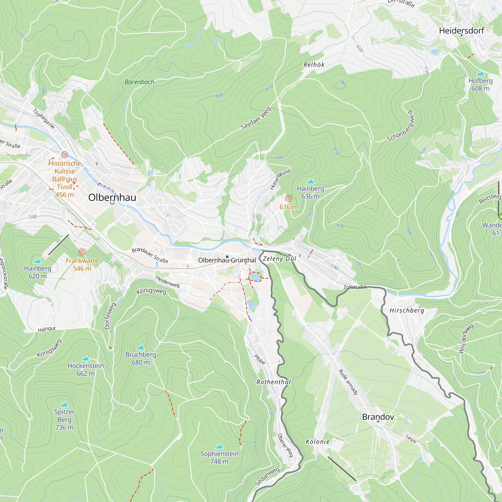 Hüttenmühle map